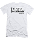 0 Percent Perfect 100 Percent Forgiven 1 John 1 9 Licensed Art T-Shirt