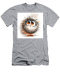 043 Adorable Fluffy Bird with Large Eyes Nikolay Panov T-Shirt