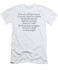 1 1 Chronicles 22 13 Vidddie Publyshd T-Shirt