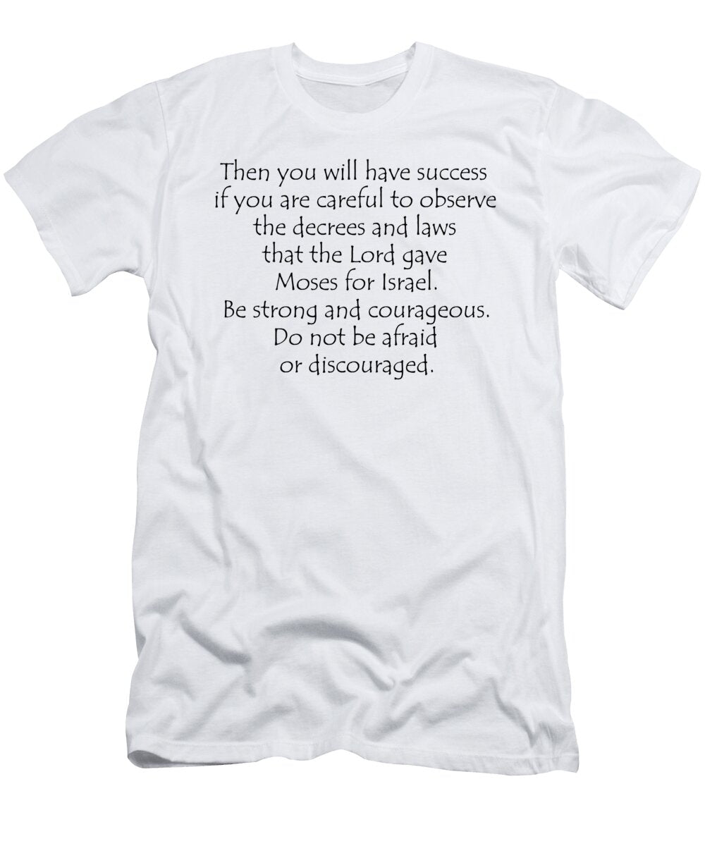 1 1 Chronicles 22 13 Vidddie Publyshd T-Shirt