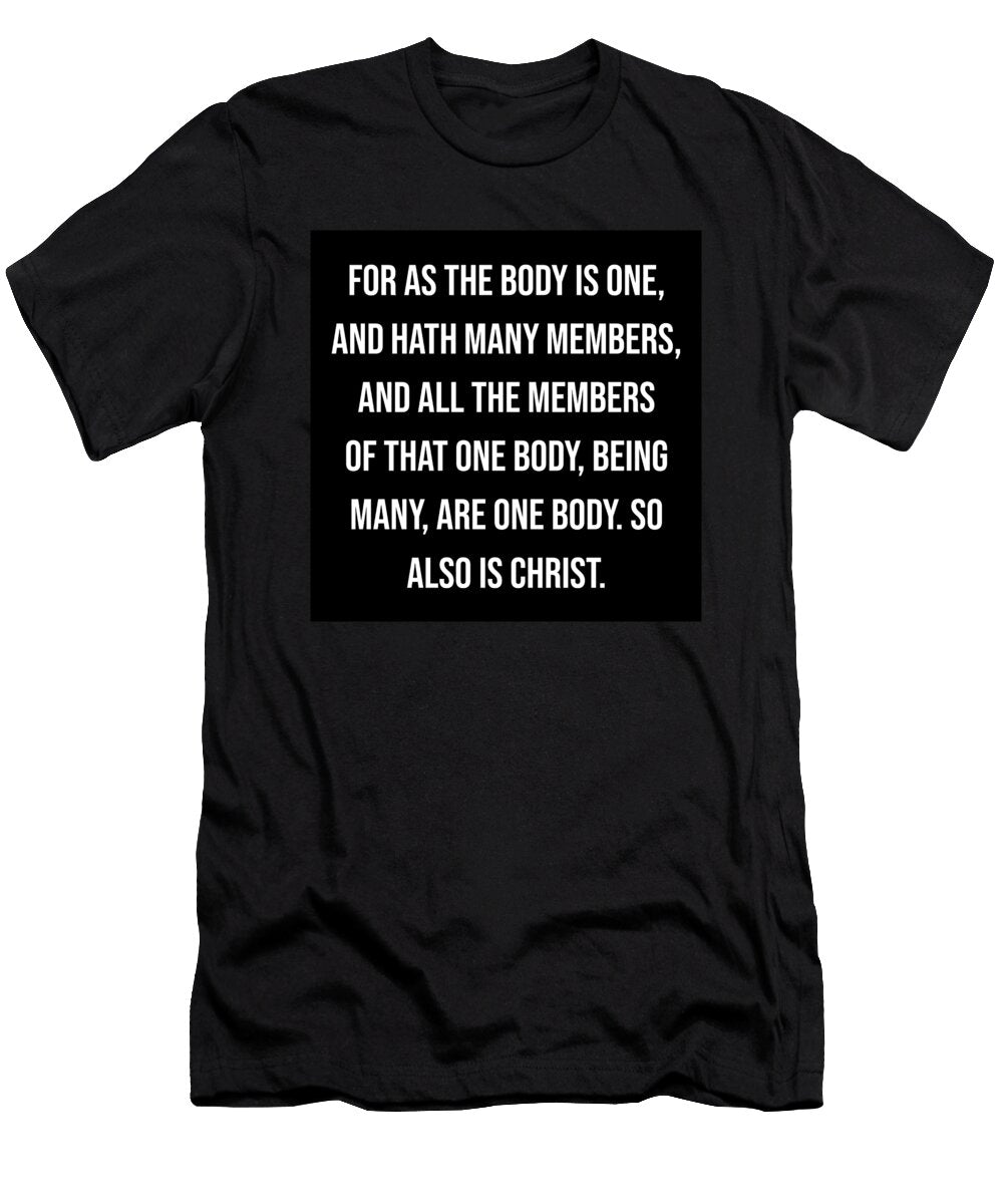 1 1 Corinthians 12 12 Vidddie Publyshd T-Shirt