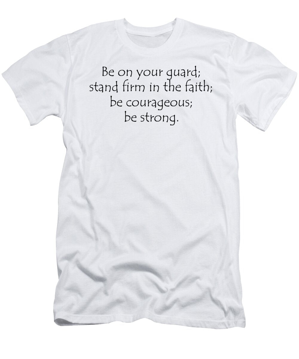 1 1 Corinthians 16 13 Vidddie Publyshd T-Shirt