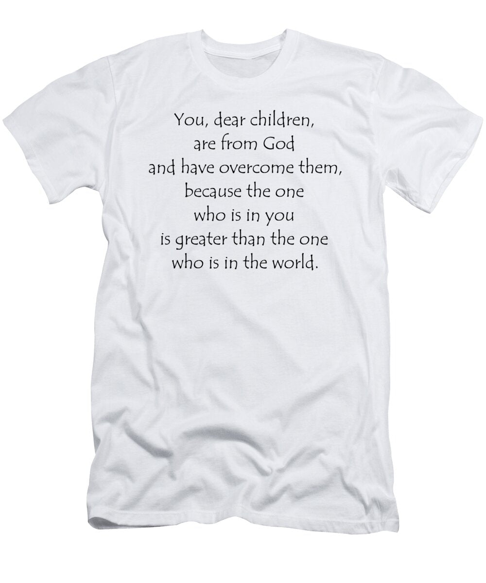 1 1 John 4 4 Vidddie Publyshd T-Shirt