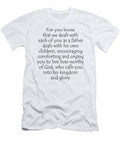 1 1 Thessalonians 2 11 12 Vidddie Publyshd T-Shirt