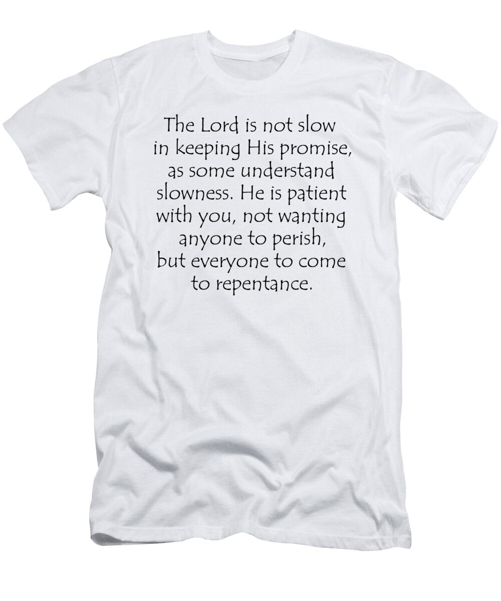 1 2 Peter 3 9 Vidddie Publyshd T-Shirt