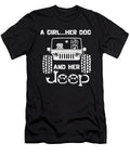 1 a Girl Her Dog and Her Jeep Tinh Tran Le Thanh T-Shirt