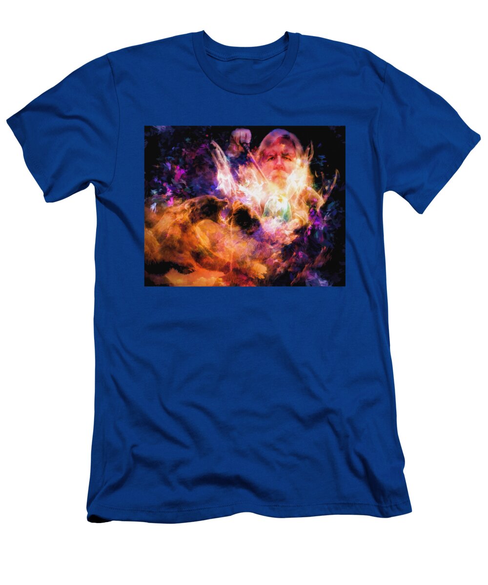 1 Abstract Wizard Frederick Holiday T-Shirt