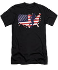 1 American Flag Ultra Run Greenoptix T-Shirt