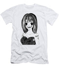 1 Anime Zombie Girl Black and White Kaylin Watchorn T-Shirt