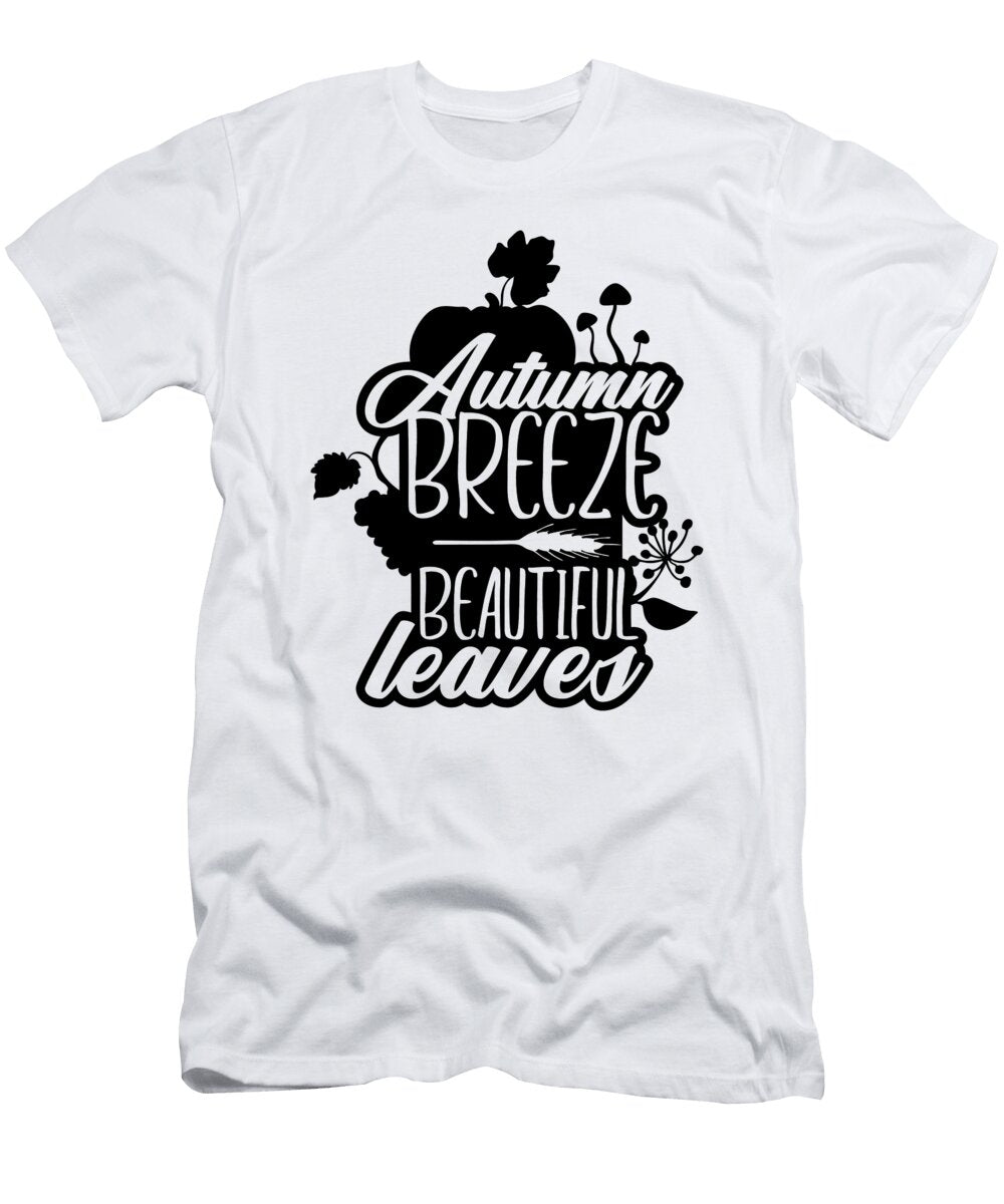1 Autumn Breeze Beautiful Leaves Thanksgiving Jacob Zelazny T-Shirt
