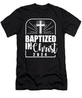 1 Baptized in Christ 2024 Religious Christian Baptism Faith Maximus Designs T-Shirt