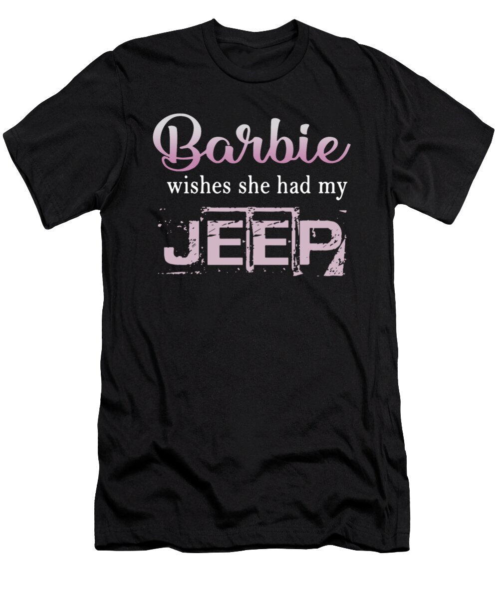 1 Barbie Wishes She Had My Jeep Tinh Tran Le Thanh T-Shirt