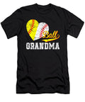 1 Baseball Softball Ball Heart Grandma Mothers Day Dhbubble T-Shirt