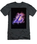 1 Basketball Lighting Red Lakers Leith Huber T-Shirt