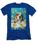 1 Beagle Dog Frolicking in a Bubbly Bathtub Adrien Efren T-Shirt