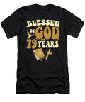 1 Blessed By God for 79 Years 79th Birthday Religious Theme Maximus Designs T-Shirt