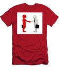 1 Business Handshake Ton Man Shaking Hands Deal Agreement Partner Concept Michal Bednarek T-Shirt