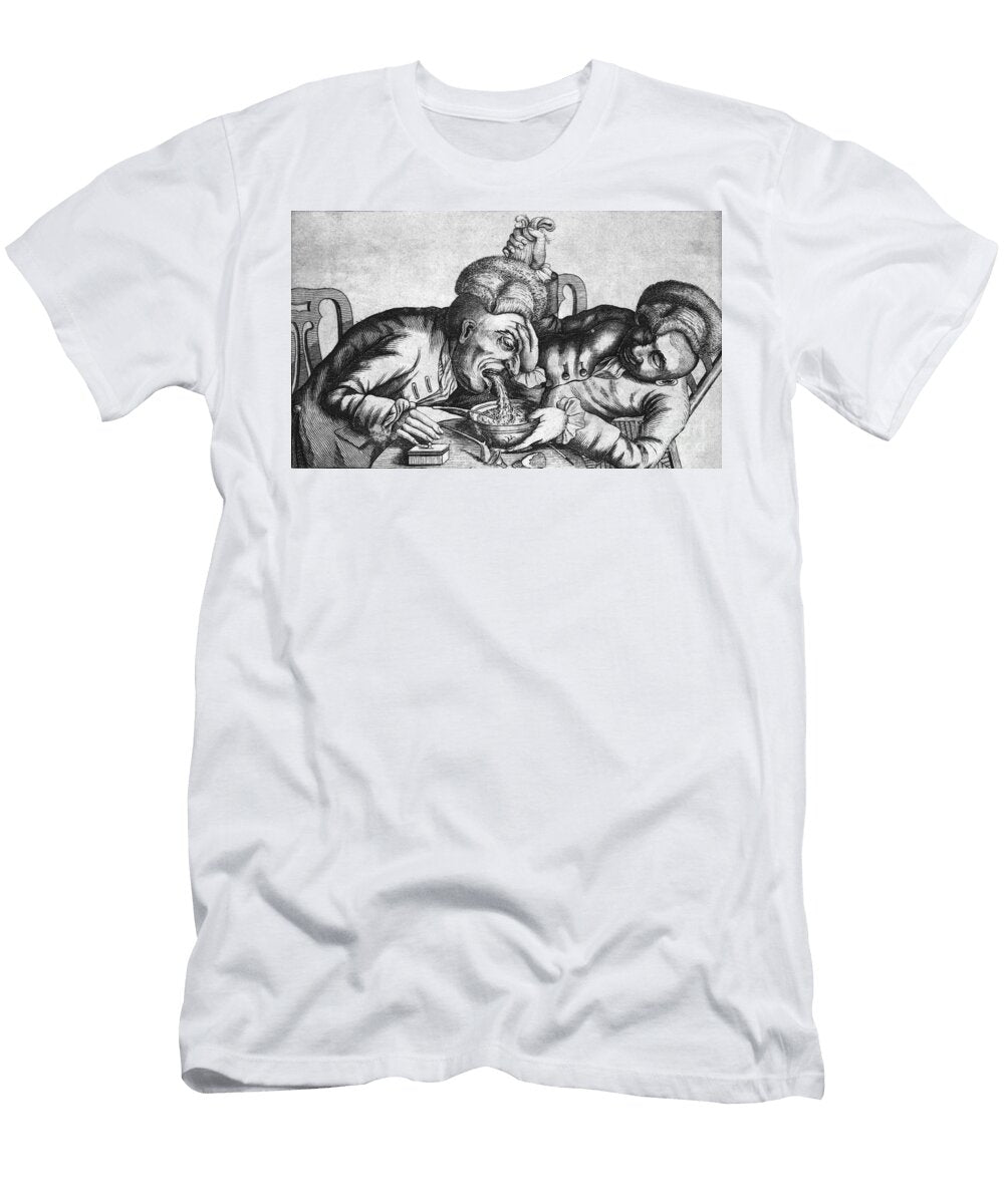 1 Caricature of Two Alcoholics 1773 Science Source T-Shirt