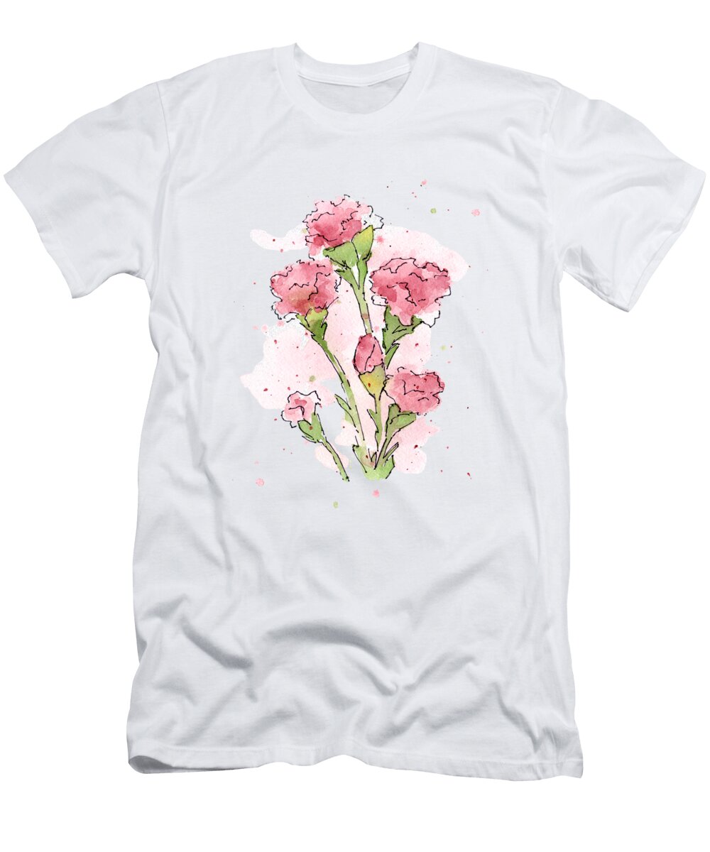 1 Carnations D Rogers T-Shirt