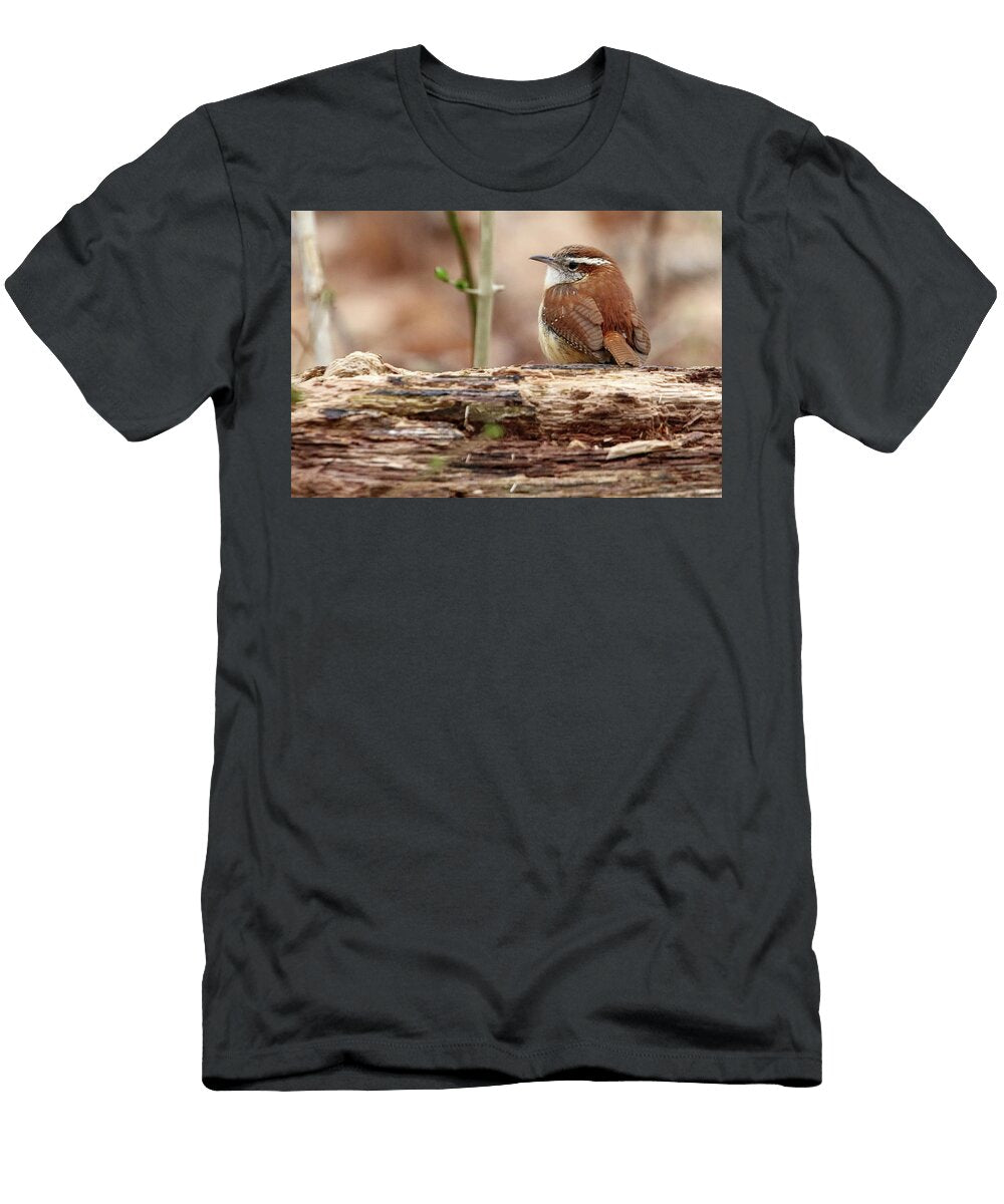 1 Carolina Wren Stony Brook New York Bob Savage T-Shirt