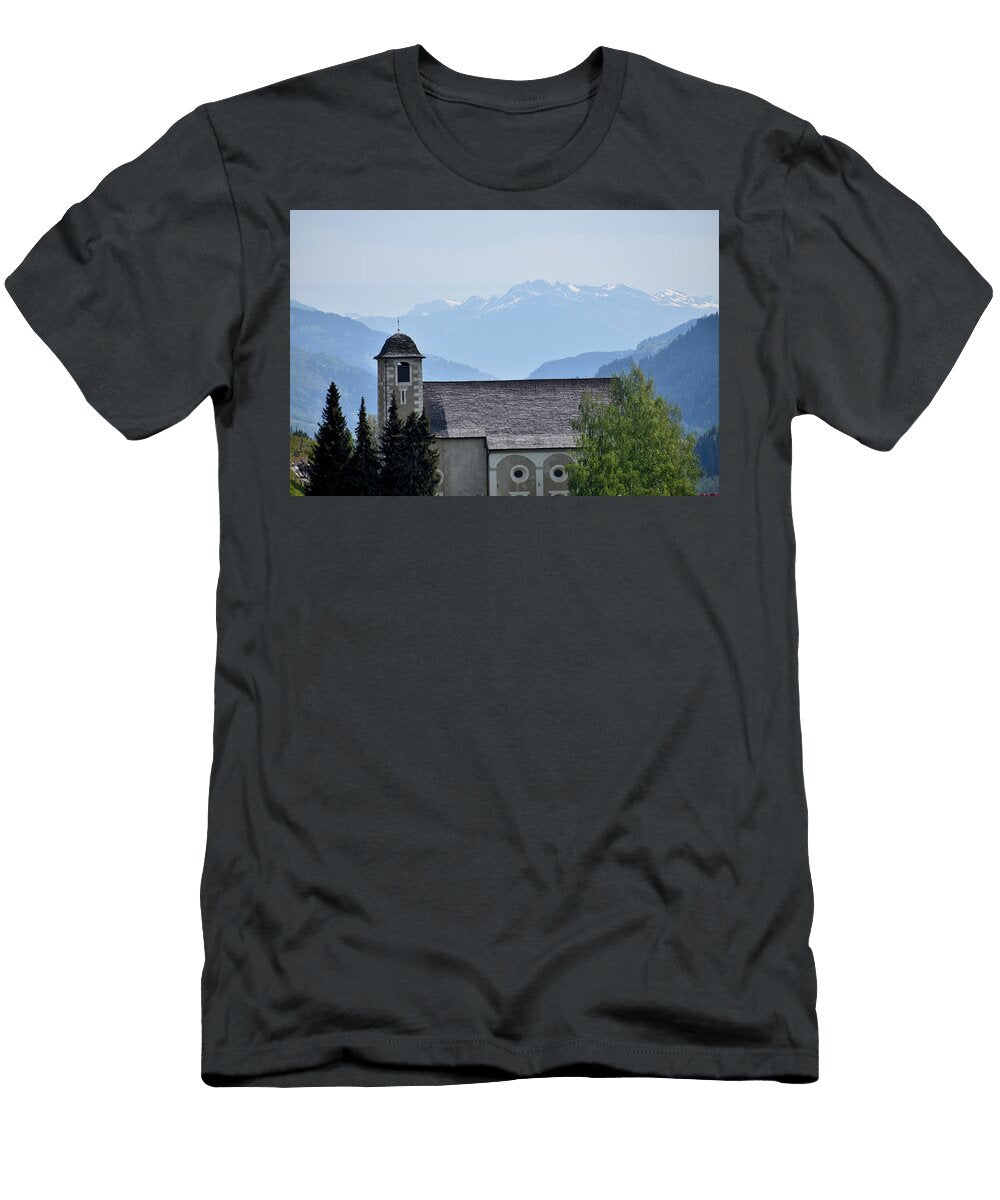 1 Catholic Church in Disentis in Switzerland 852020 Robert Buchel T-Shirt