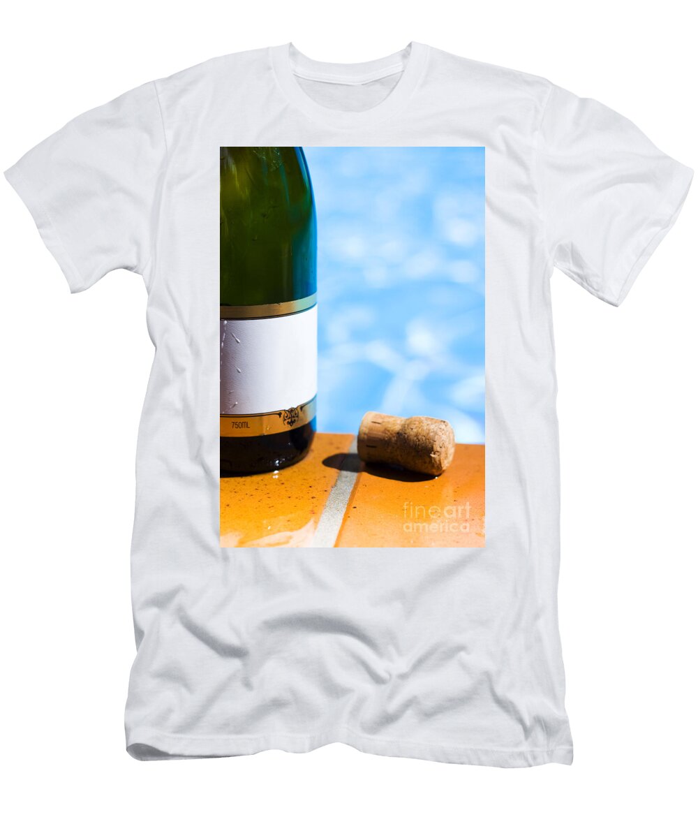 1 Champagne Bottle and Cork Ryan Jorgensen T-Shirt