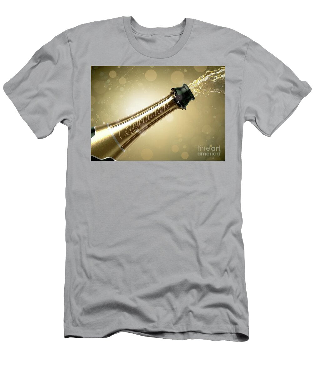 1 Champagne Bottle Celebrations Allan Swart T-Shirt