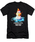 1 Christmas in July Snowman Ice Cream Toms Store T-Shirt