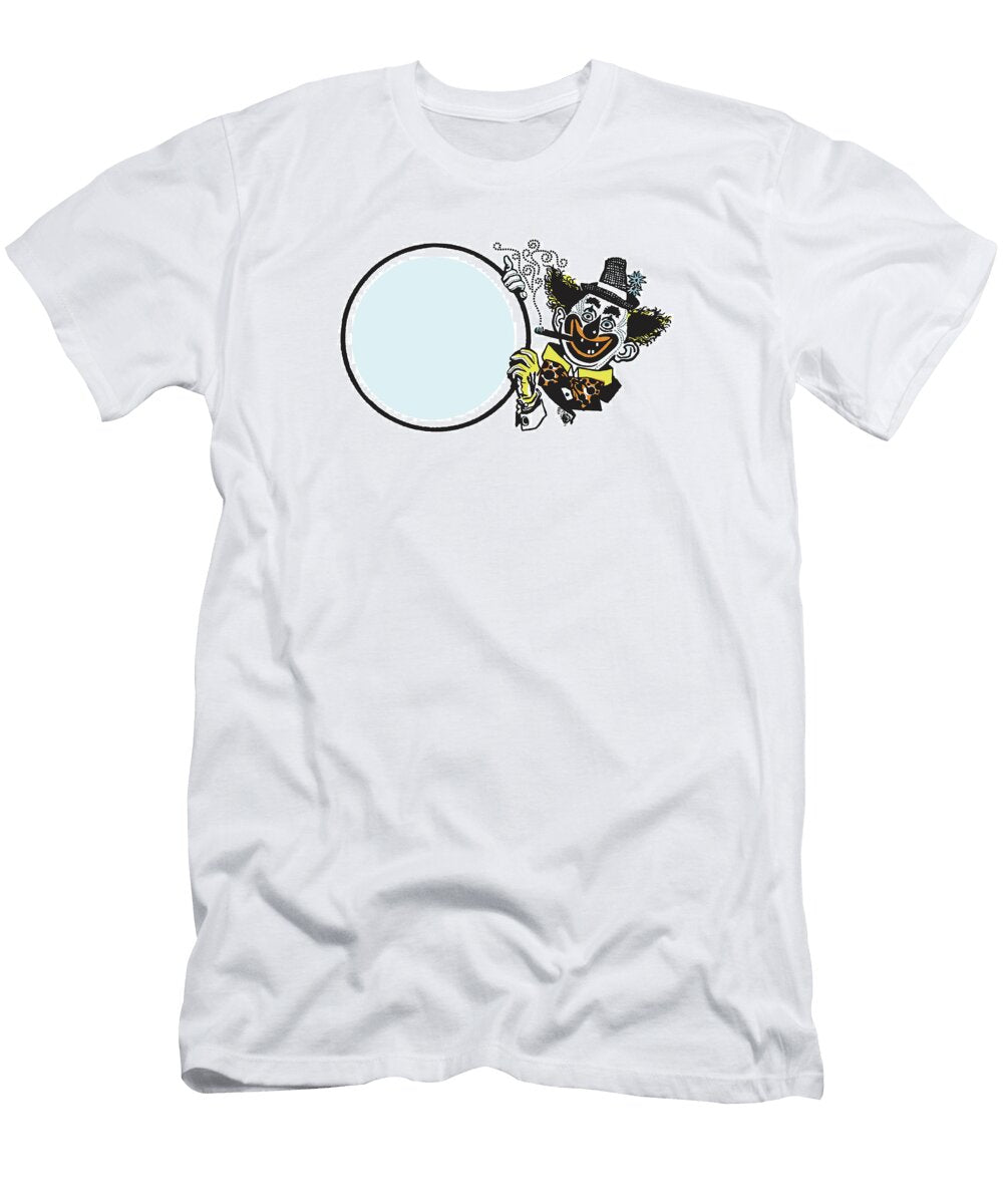1 Clown with Hoop Csa Images T-Shirt
