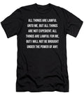 1 Corinthians 6 12 Vidddie Publyshd T-Shirt