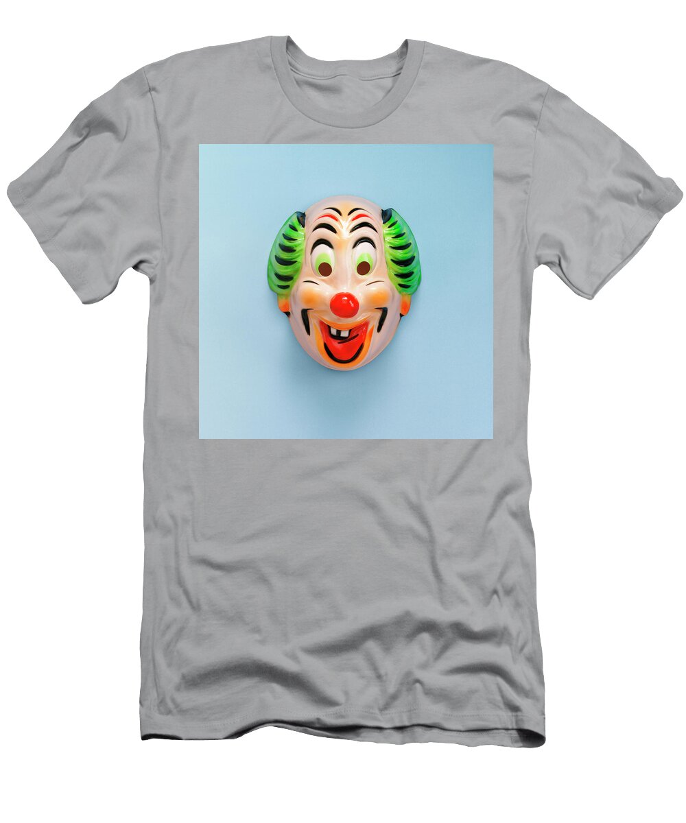 1 Creepy Clown Mask Csa Images T-Shirt