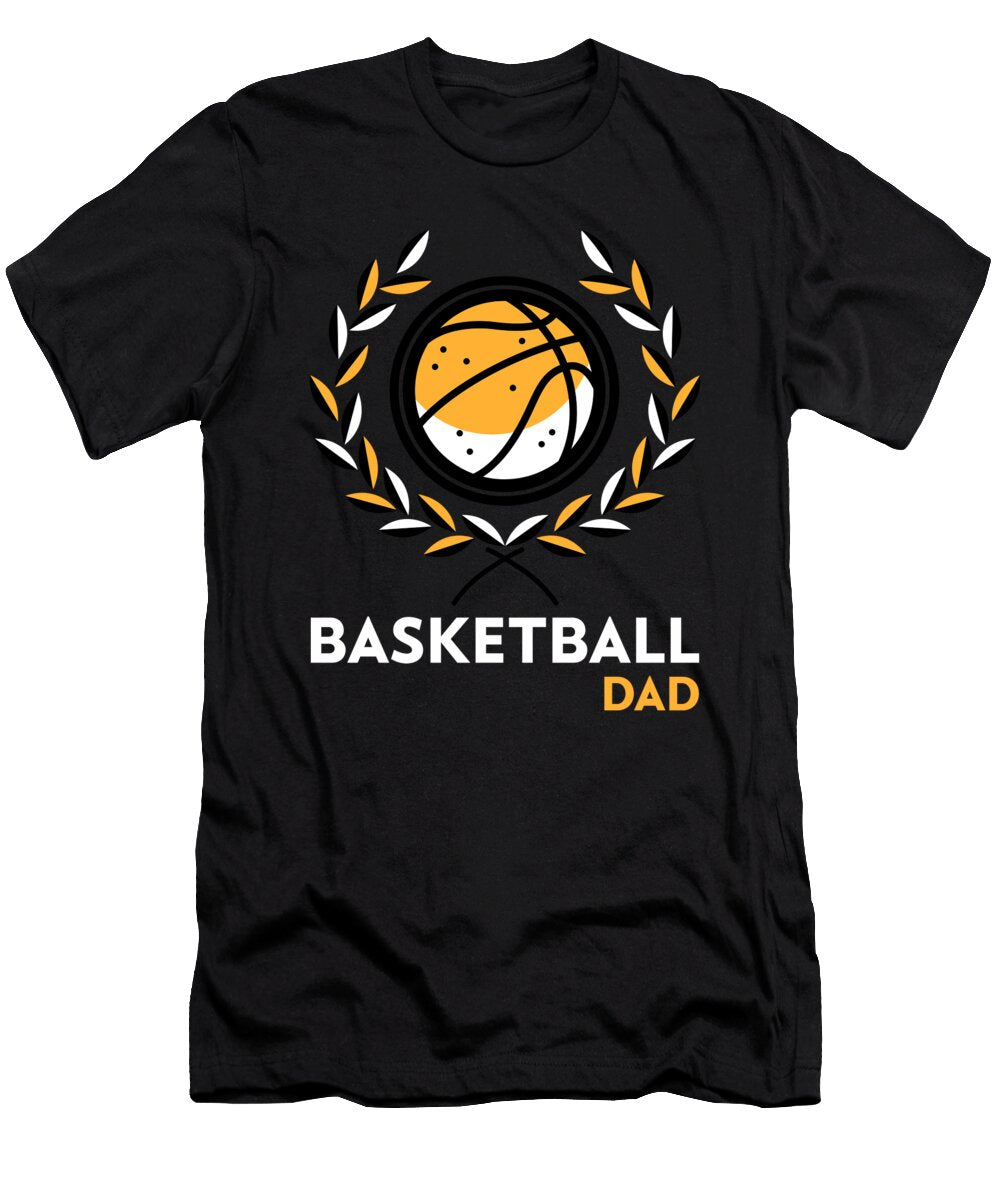 1 Fathers Day Basketball Dad Coach Trainer Gift Justus Ratzke T-Shirt
