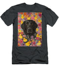 1 Flat Coated Retriever Dog Enjoying a Bubbly Bath Adrien Efren T-Shirt