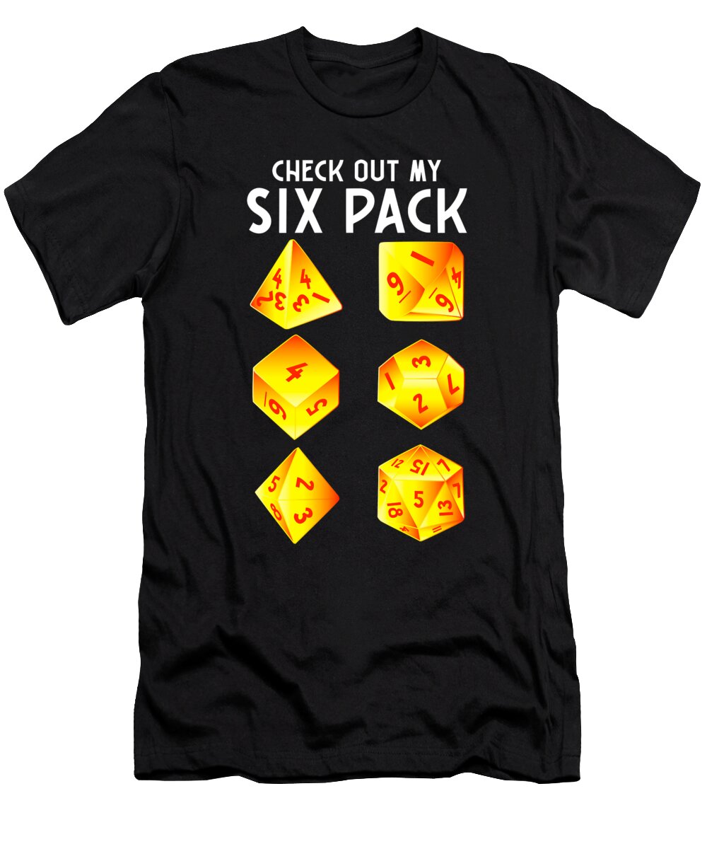 1 Funny Check Out My Six Pack Dice Pun the Perfect Presents T-Shirt
