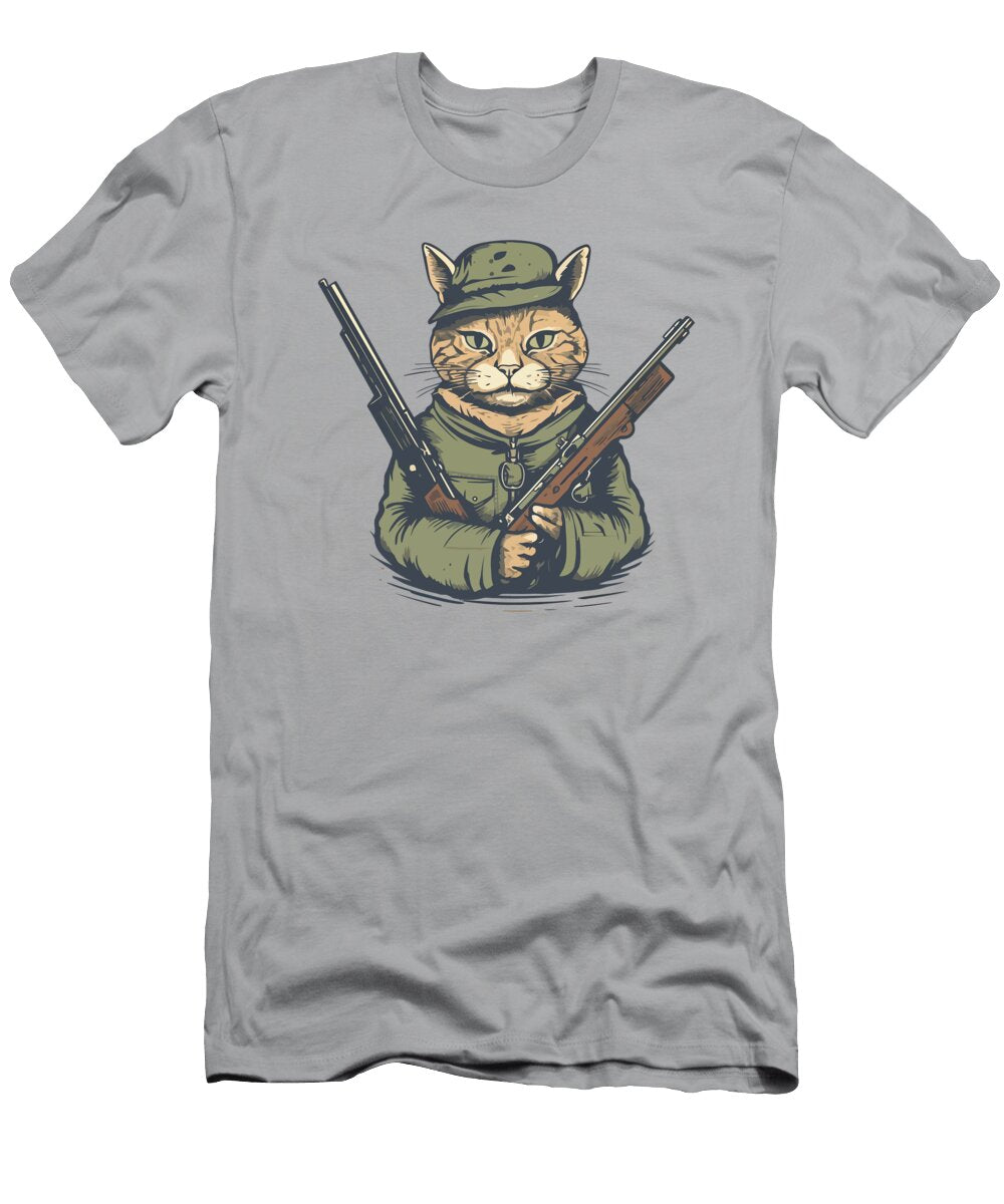 1 Gangsta Cat Amir Faysal T-Shirt