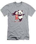 1 Girl Dancing with Panda Amir Faysal T-Shirt