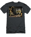 1 Glasses of Champagne on the Table George Mdivanian T-Shirt