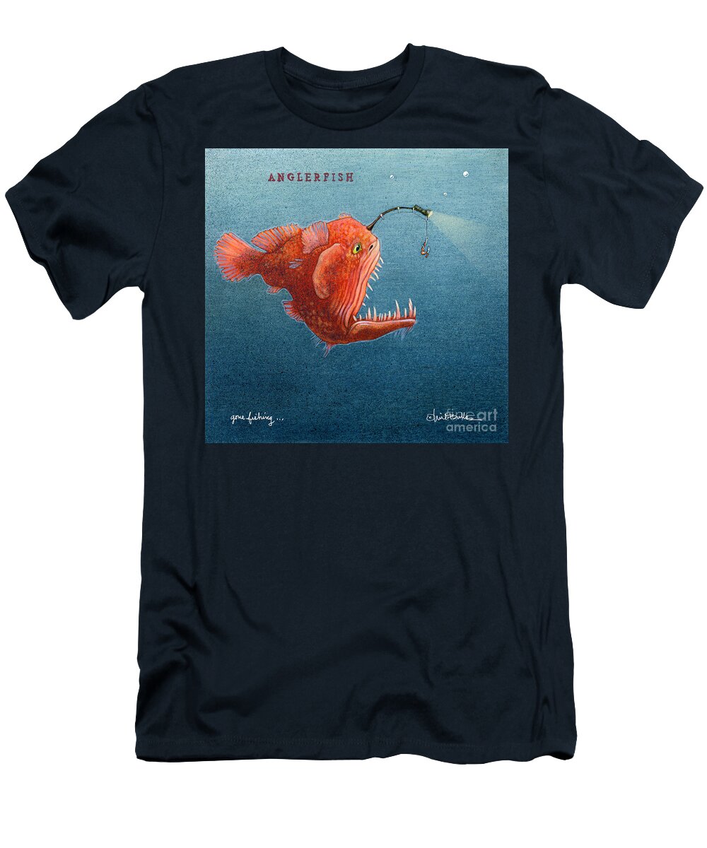 1 Gone Fishing Will Bullas T-Shirt