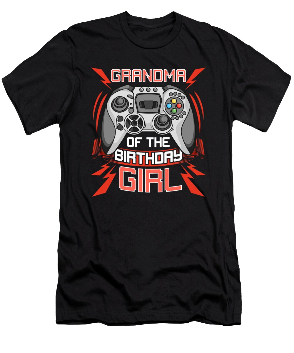 1 Grandma Birthday Girl Gift David Schuele Art T-Shirt