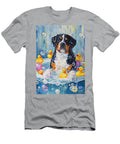 1 Greater Swiss Mountain Dog Frolicking in a Bubbly Bathtub Adrien Efren T-Shirt