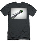 1 Green Champagne Bottle Open Neck Allan Swart T-Shirt
