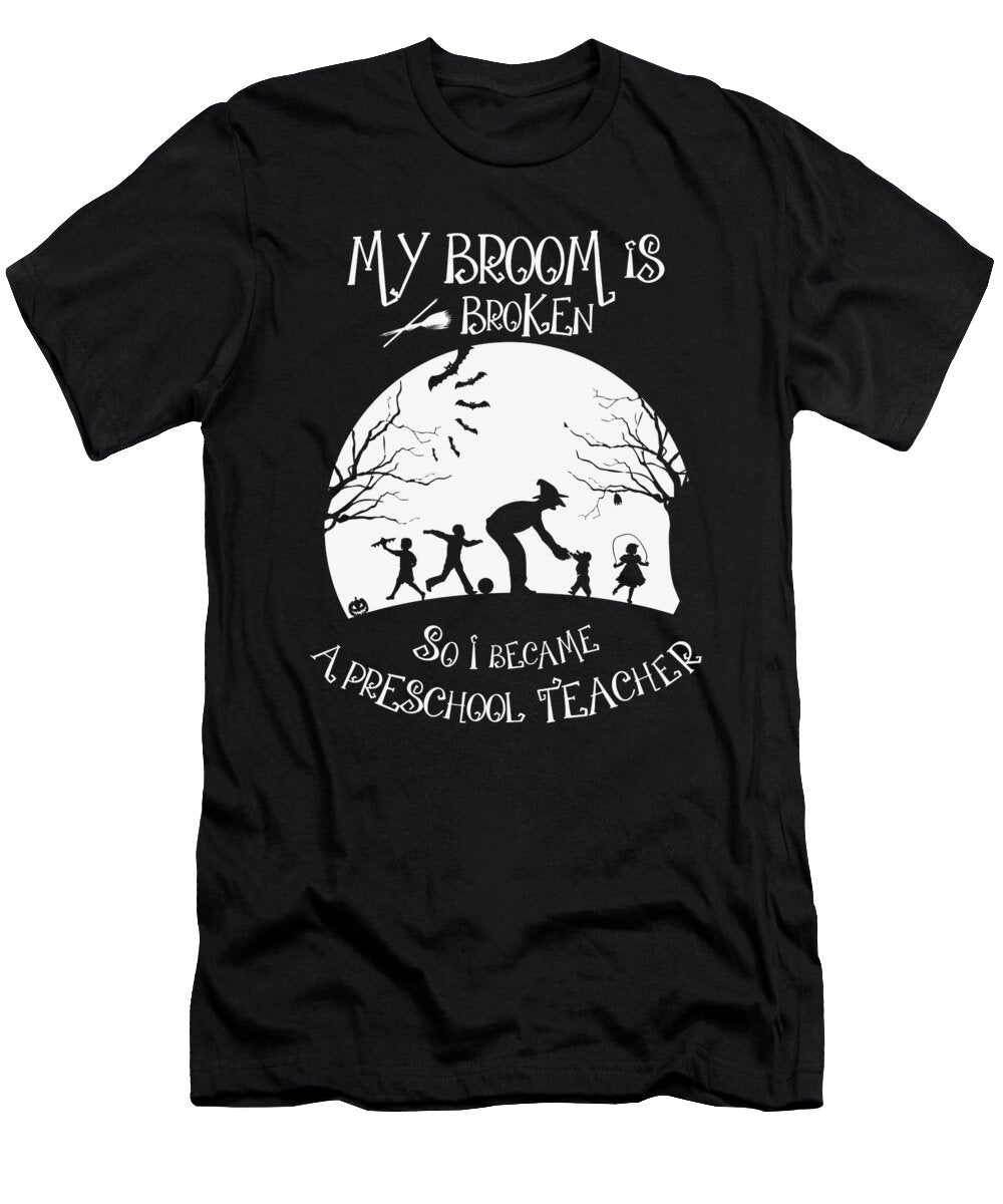 1 Halloween Educators Teachers Preschool Pedagogues Toms Store T-Shirt