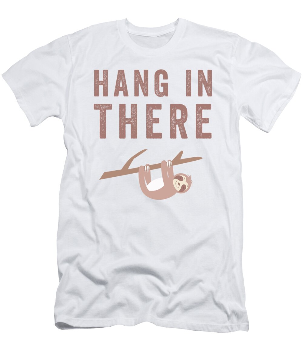 1 Hang in There Sleeping Sloth Jane Keeper T-Shirt