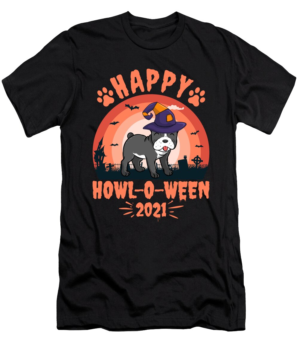 1 Happy Howl O Ween 2021 French Bulldog Me T-Shirt