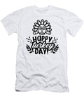 1 Happy Turkey Day Thanksgiving Turkey Jacob Zelazny T-Shirt