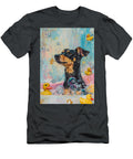 1 Harrier Dog Enjoying a Bubbly Bath Adrien Efren T-Shirt