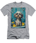 1 Havanese Dog Frolicking in a Bubbly Bathtub Adrien Efren T-Shirt