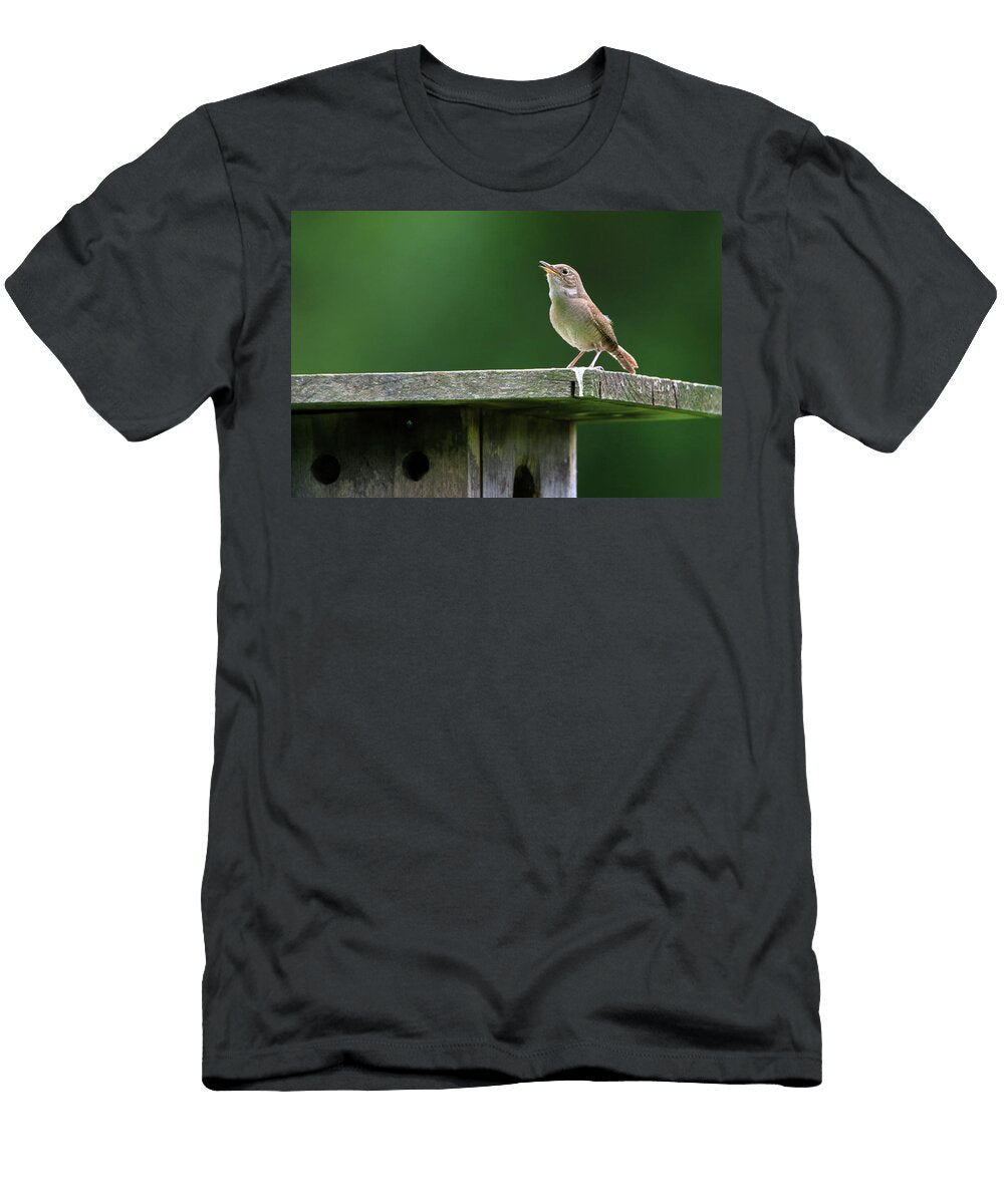 1 House Wren Stony Brook New York Bob Savage T-Shirt
