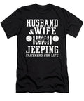 1 Husband and Wife Jeeping Partners for Life Tinh Tran Le Thanh T-Shirt