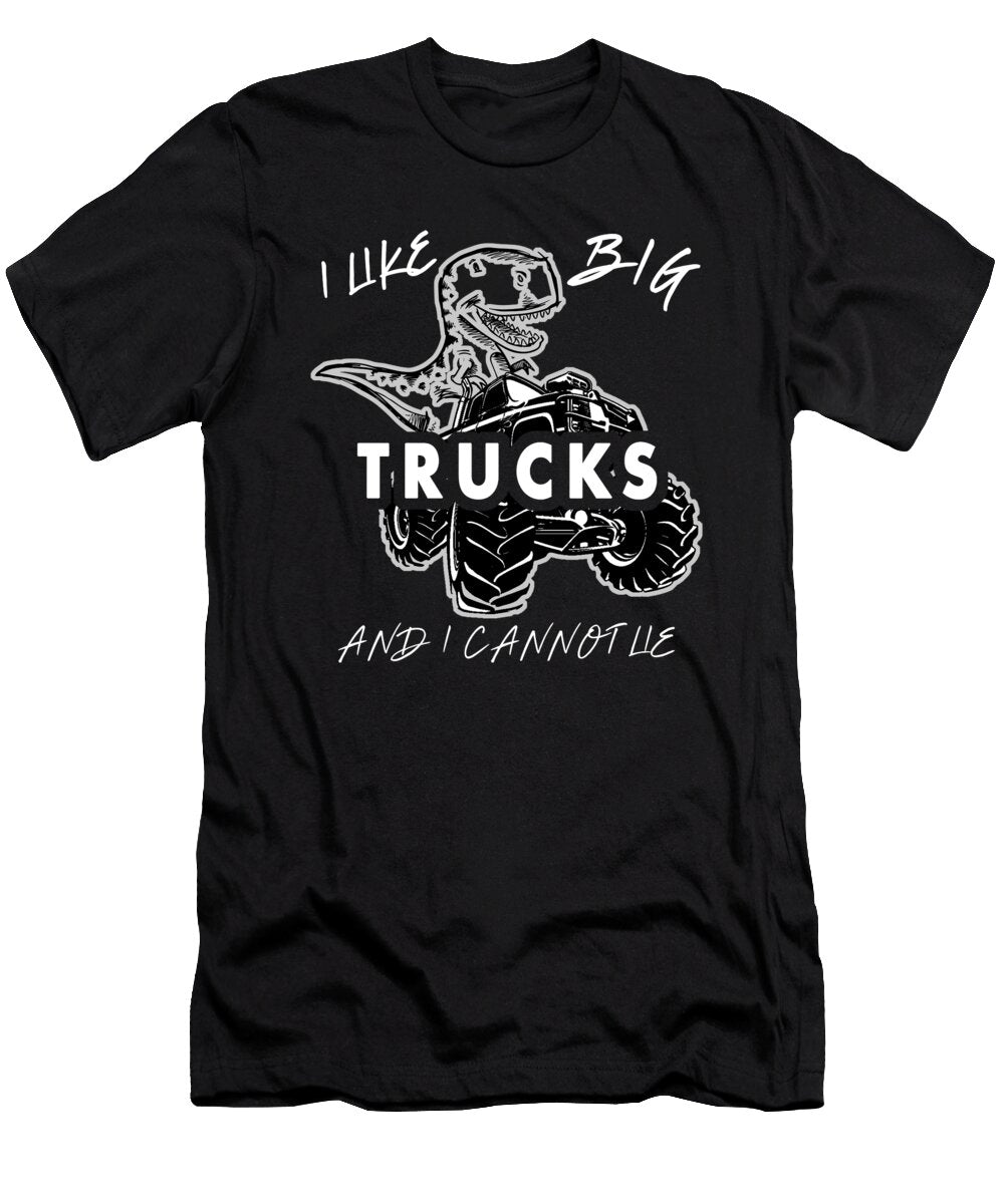 1 I Like Big Monster Trucks and Dinosaurs Alessandra Roth T-Shirt